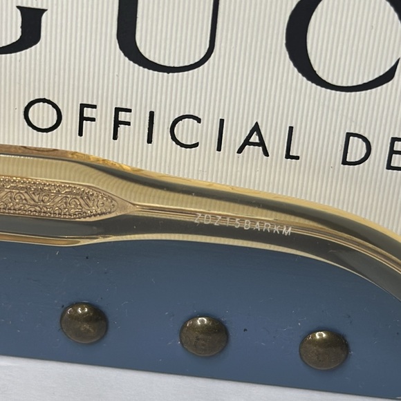 💯 - New Authentic GUCCI GG0182S 006 Transparent Brown/Grey sunglasses - Picture 15 of 15